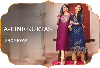 A-Line Kurtas for Women