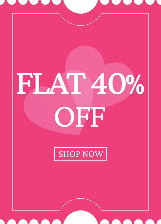 Flat 40% OFF 