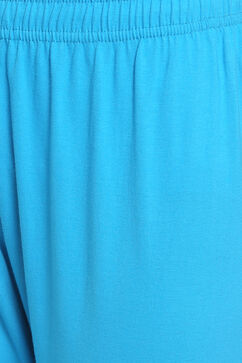 Turquoise Cotton Legging image number 1