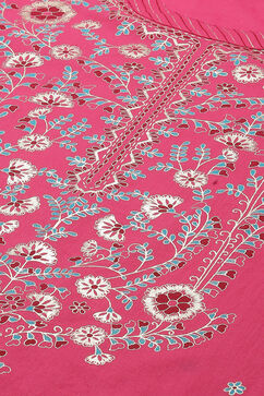 Pink Cotton Straight Kurta image number 1