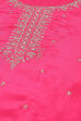 Fuschia Viscose Straight Kurta image number 1