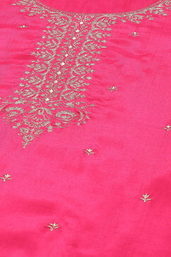 Fuschia Viscose Straight Kurta image number 1