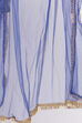Blue Polyester Jacquard Suit Set image number 1
