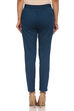 Blue Poly Cotton Slim Pants image number 3