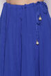 Blue Polyester Jacquard Suit Set image number 2