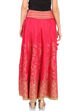 Pink Viscose Skirt image number 4