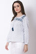 Blue Cotton Indie Top image number 2