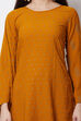 Mustard Poly Cotton Suit Set image number 1