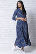 Blue LIVA Kalidar Dress image number 3