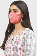 Coral Cotton Mask image number 1