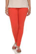 Orange Cotton Leggings image number 0
