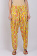 Yellow Cotton Printed Salwar image number 1