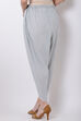 Grey Cotton Tulip Pants image number 4