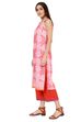 Pink Straight Rayon Kurta image number 2