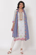 Light Blue Cotton Kurta image number 4