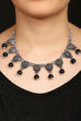 Black Beads Necklace image number 2