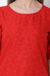 Red Viscose Rayon Top image number 1