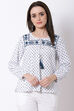 Blue Cotton Indie Top image number 0