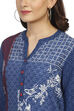 Indigo Straight Viscose Rayon Kurta image number 1