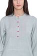 Pink Viscose Straight Kurta image number 1