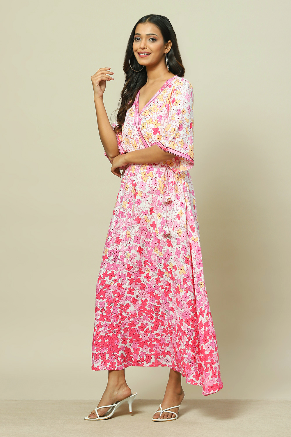 Pink LIVA Straight Dress image number 2