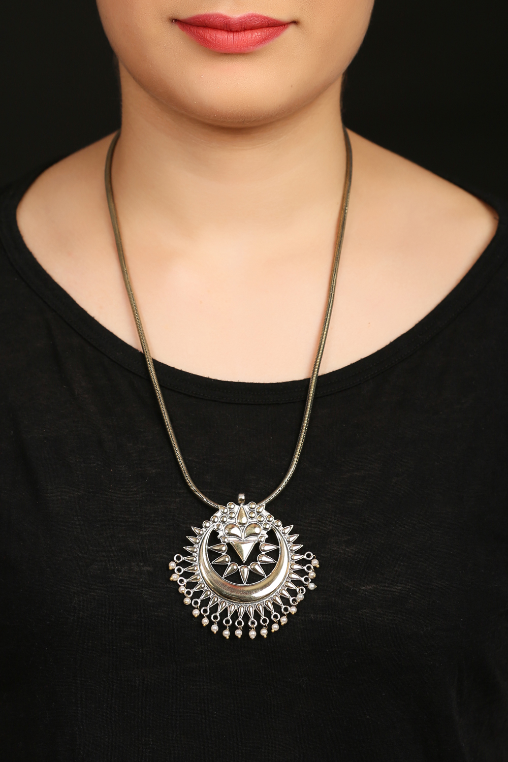 Silver & Gold Necklace image number 0