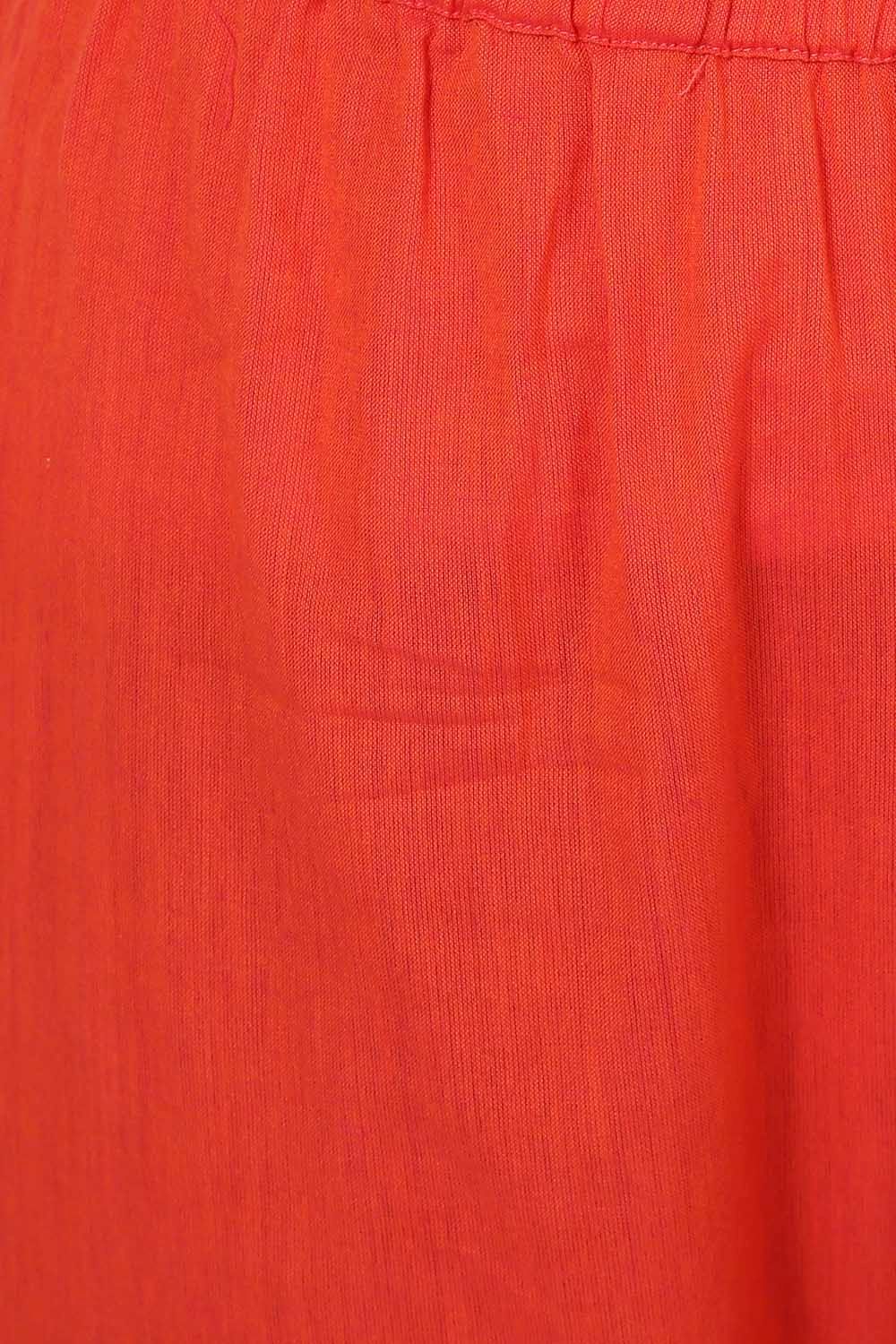 Orange Poly Cotton Culottes image number 5
