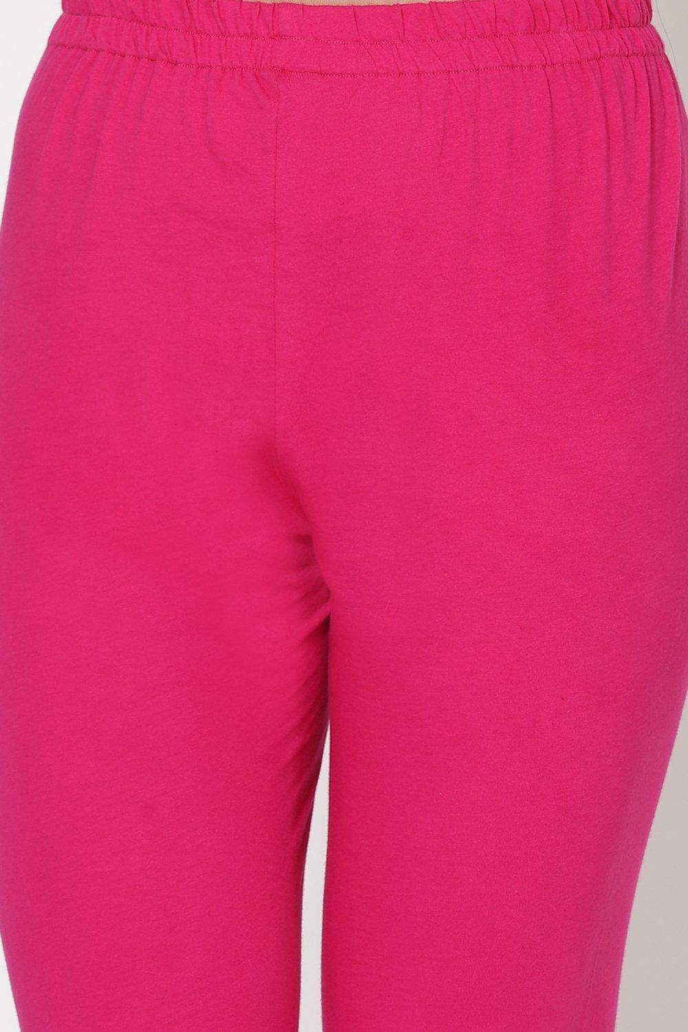 Pink Cotton Churidar image number 1