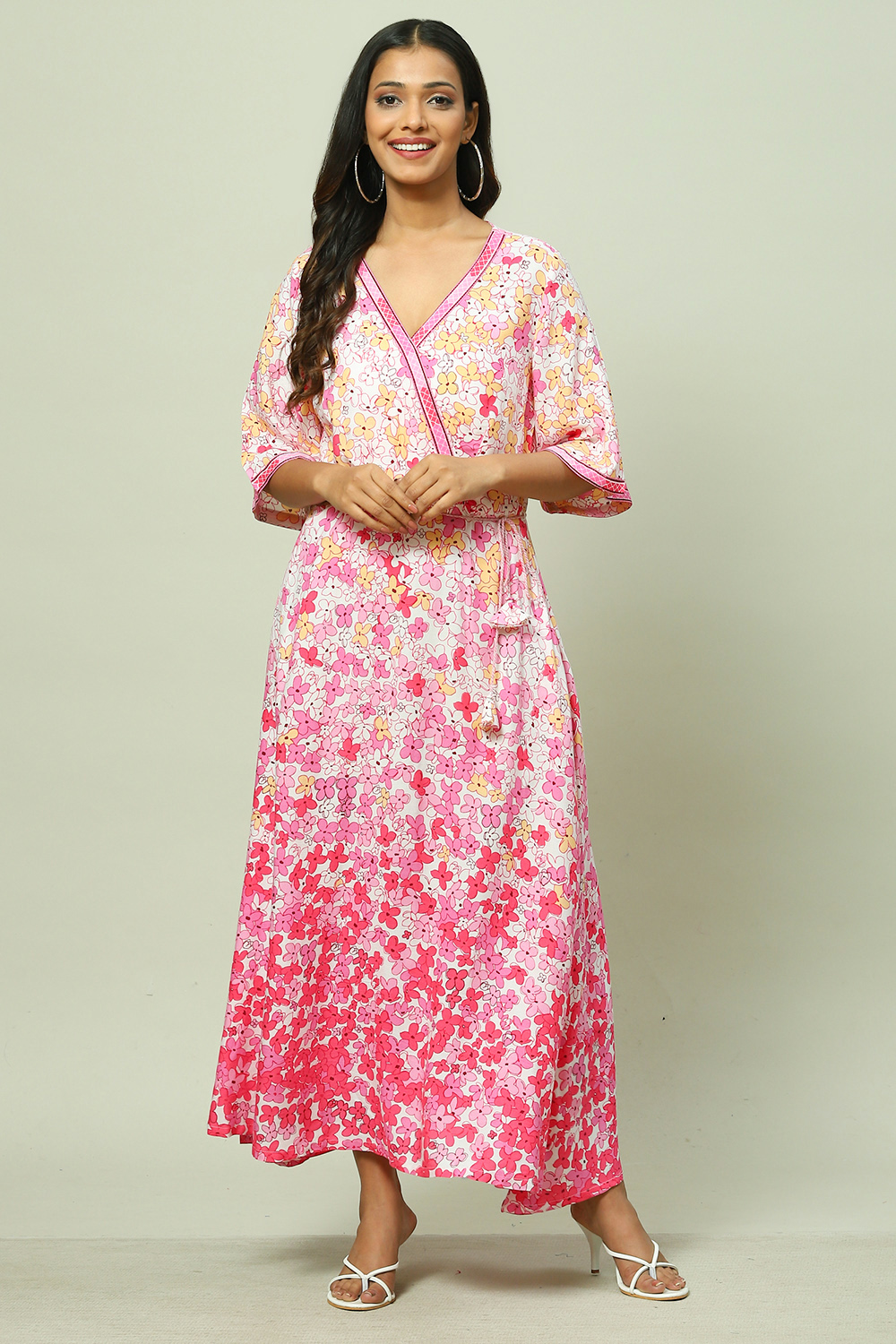 Pink LIVA Straight Dress image number 5